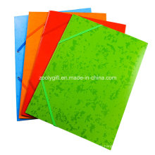 A4 Index Divider Twin Pocket Folders 2 Pockets Présentation Art Paper Fichier Dossier pour Binder